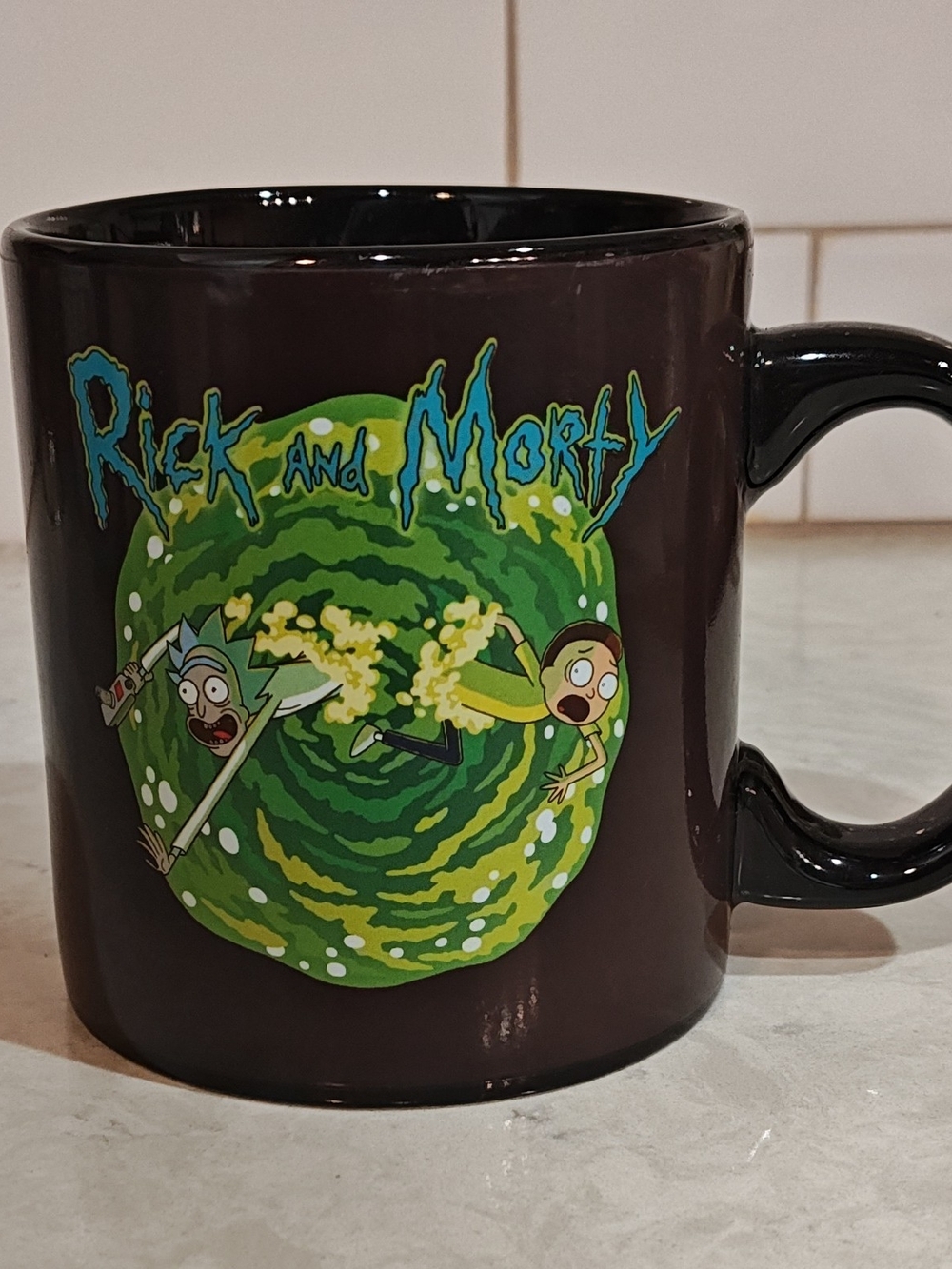 Rick And Morty Official Adult Swim Spaceship Mug Cup X-Large 20 oz Great Graphic
